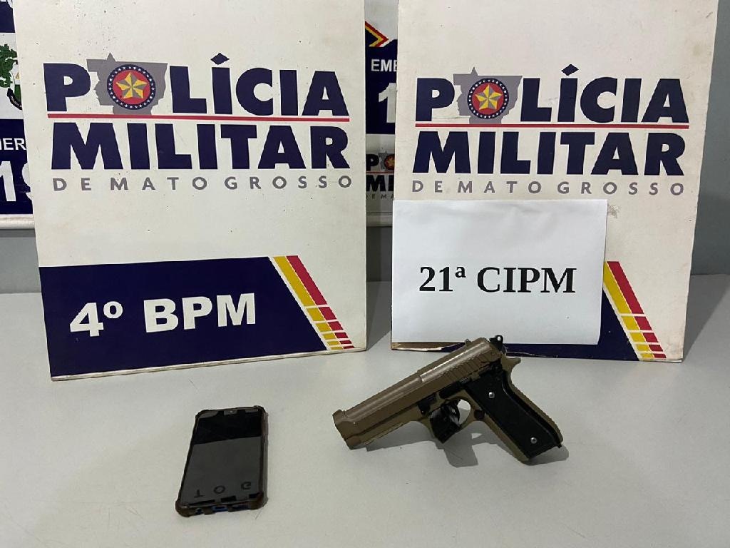 Com auxílio de rastreador casal é preso após roubo de celular