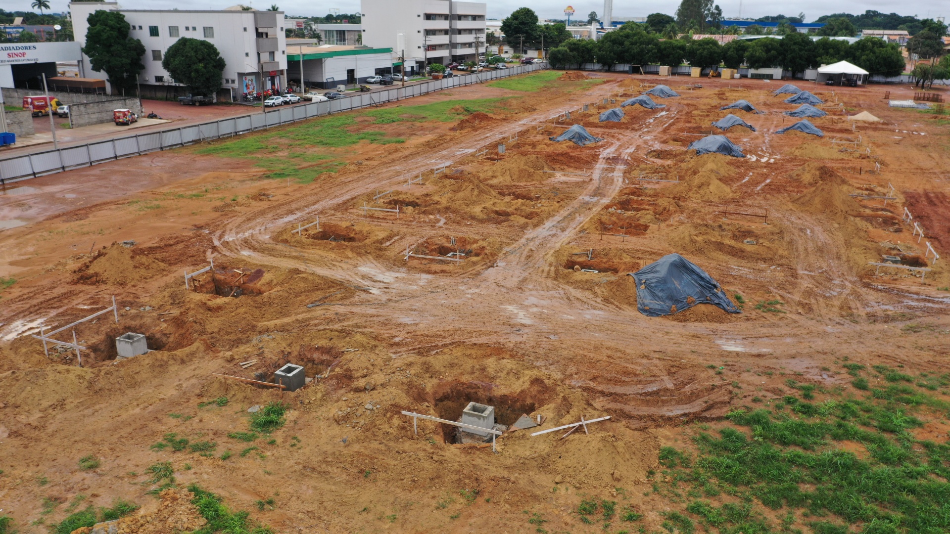 Construção da nova rodoviária  é iniciada em Sinop
