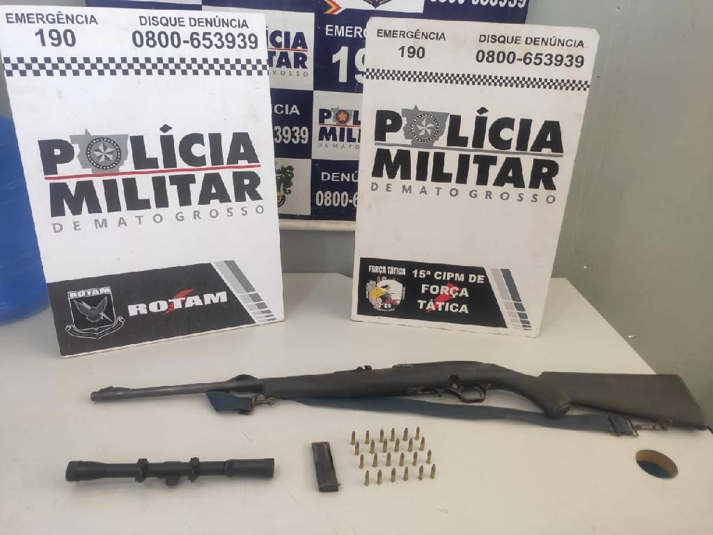 Batalhão Rotam prende suspeito com arma de fogo em Várzea Grande