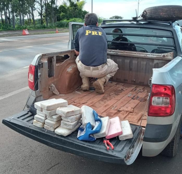 PRF prende homem com mais de 38 kg de Cocaína em Alto Garças