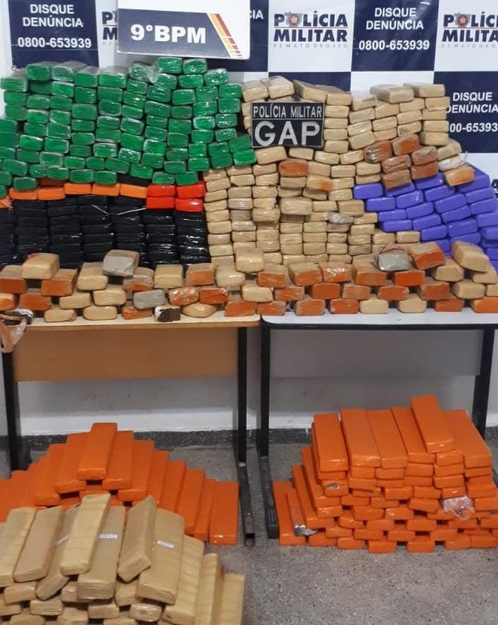 Grupo de Apoio tira de circulação quase 500 quilos de maconha em Cuiabá