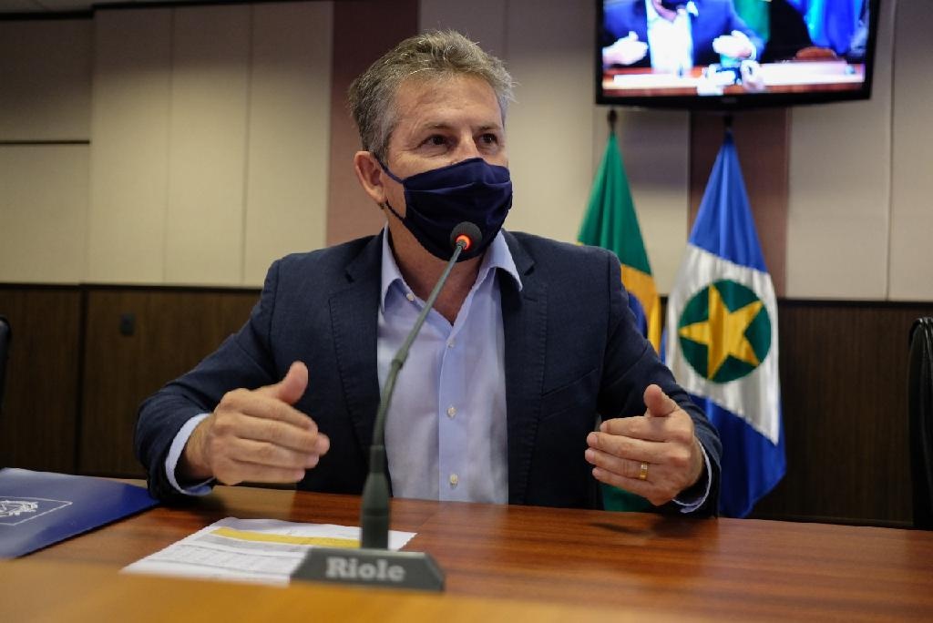 Governador Mauro Mendes anuncia novas medidas contra covid-19