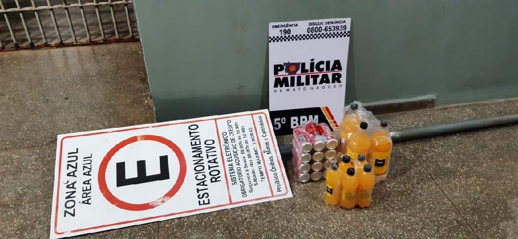 Suspeito é apreendido por furto a estabelecimento comercial