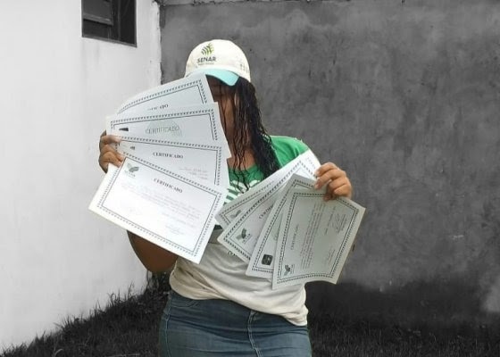 Treinamentos do Senar-MT oferecem mudança de vida para jovem reeducanda em MT