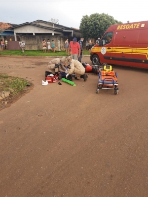 Sinop: Motociclista tem pé amputado em grave acidente de trânsito
