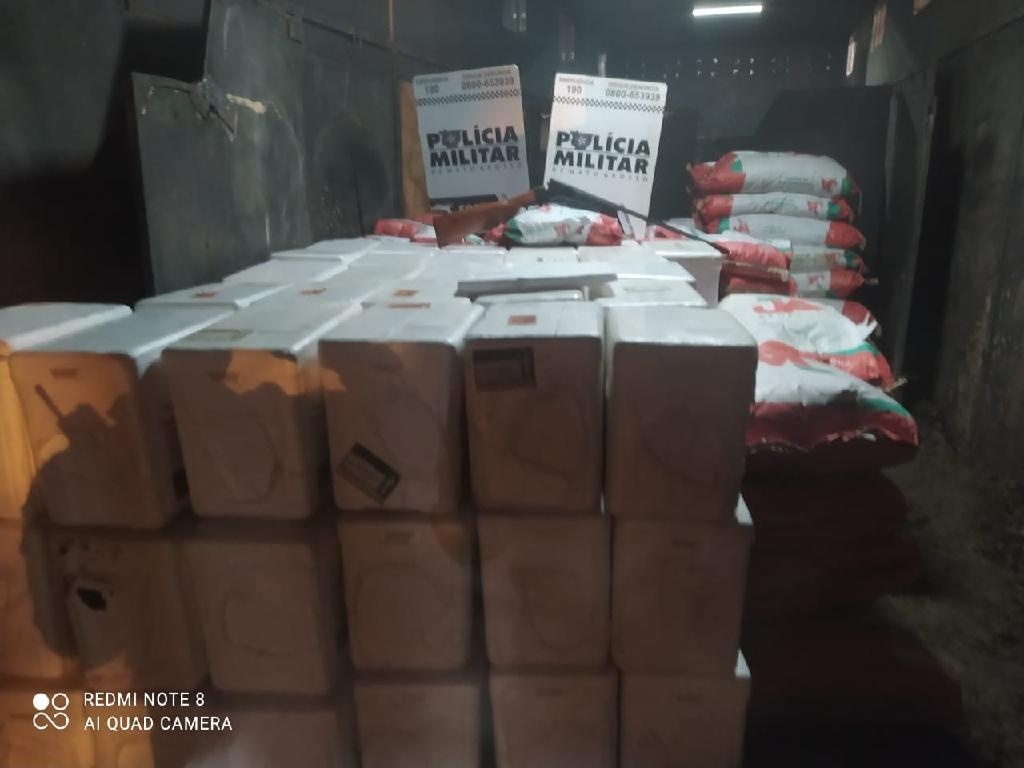 Dupla é presa com carga de defensivos e sementes agrícolas avaliada em mais de R$ 1 milhão