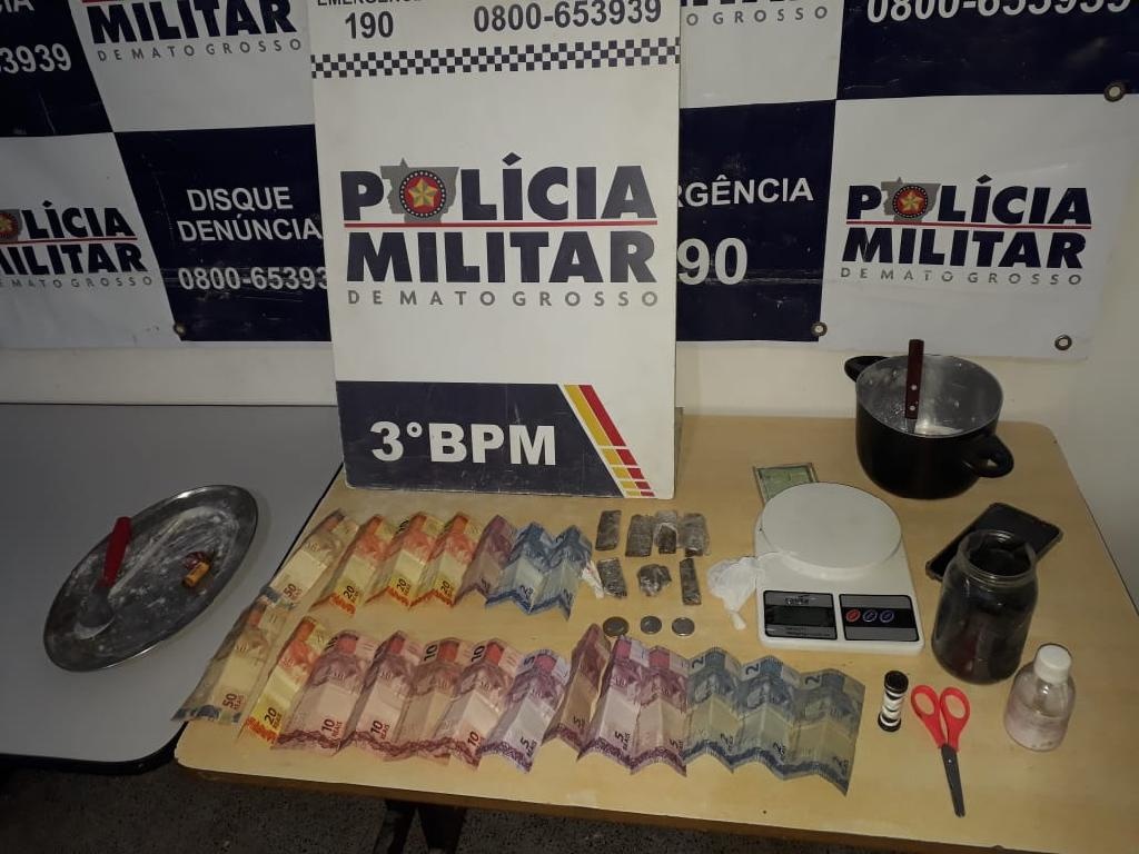 PM desativa laboratório do tráfico de drogas e impede linchamento