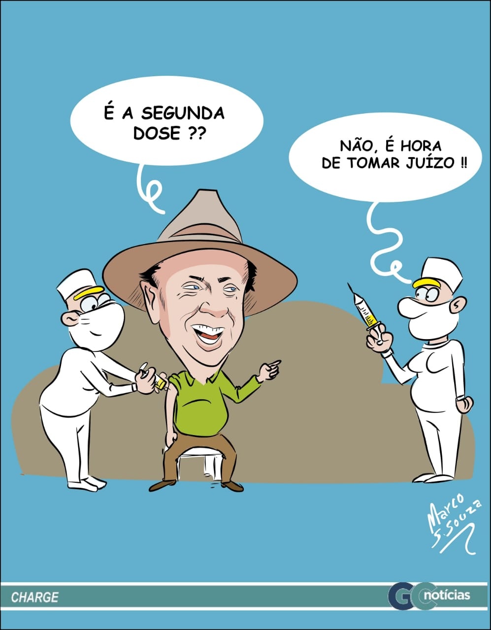 Na veia