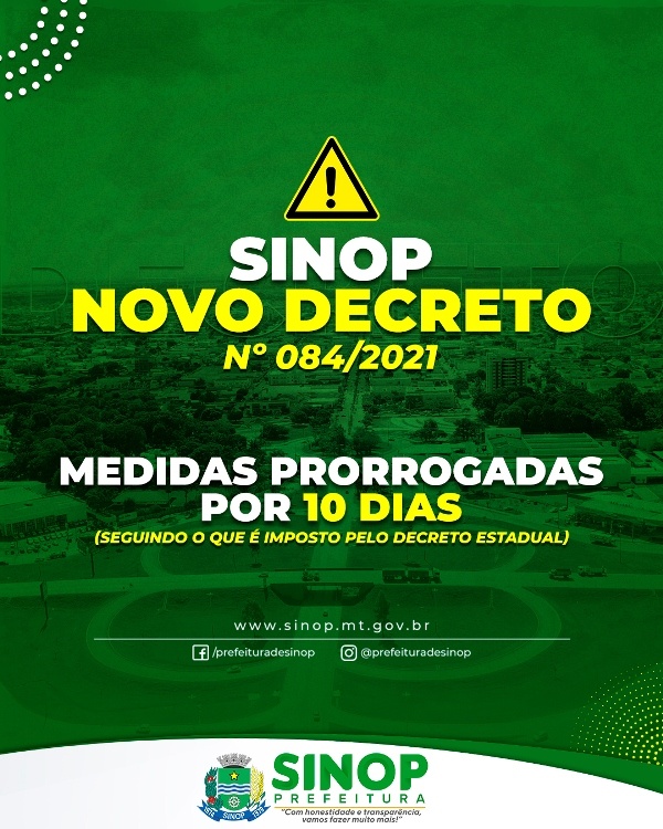 Prefeitura prorroga decreto por 10 dias, mas mantém serviços essenciais em funcionamento