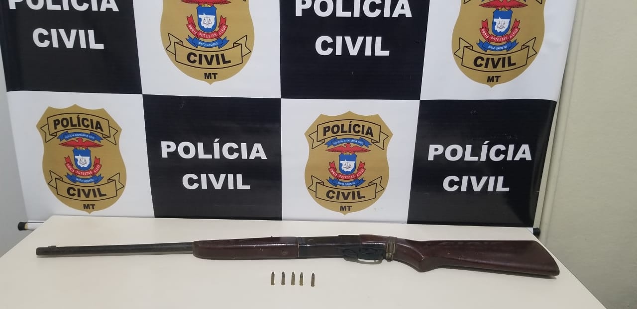 Polícia Civil prende padrasto por estupro de vulnerável e posse ilegal de arma de fogo