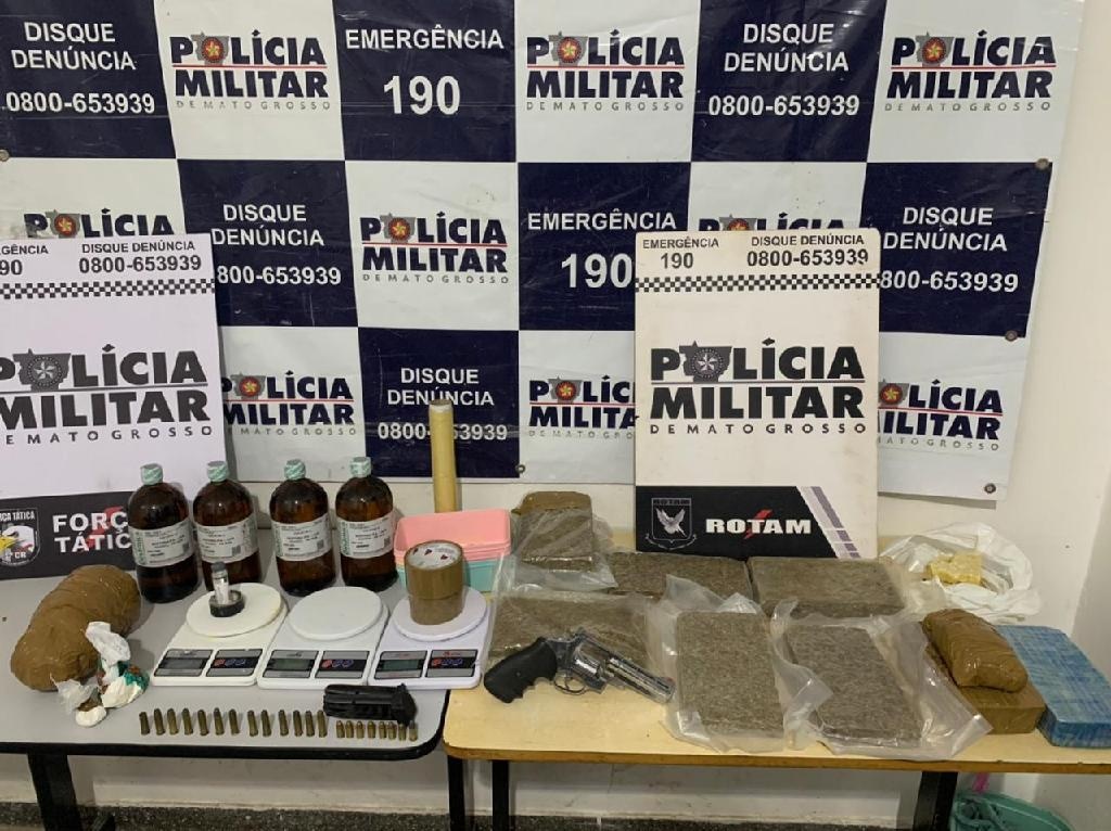 Rotam apreende droga com dois homens em Cuiabá e Várzea Grande