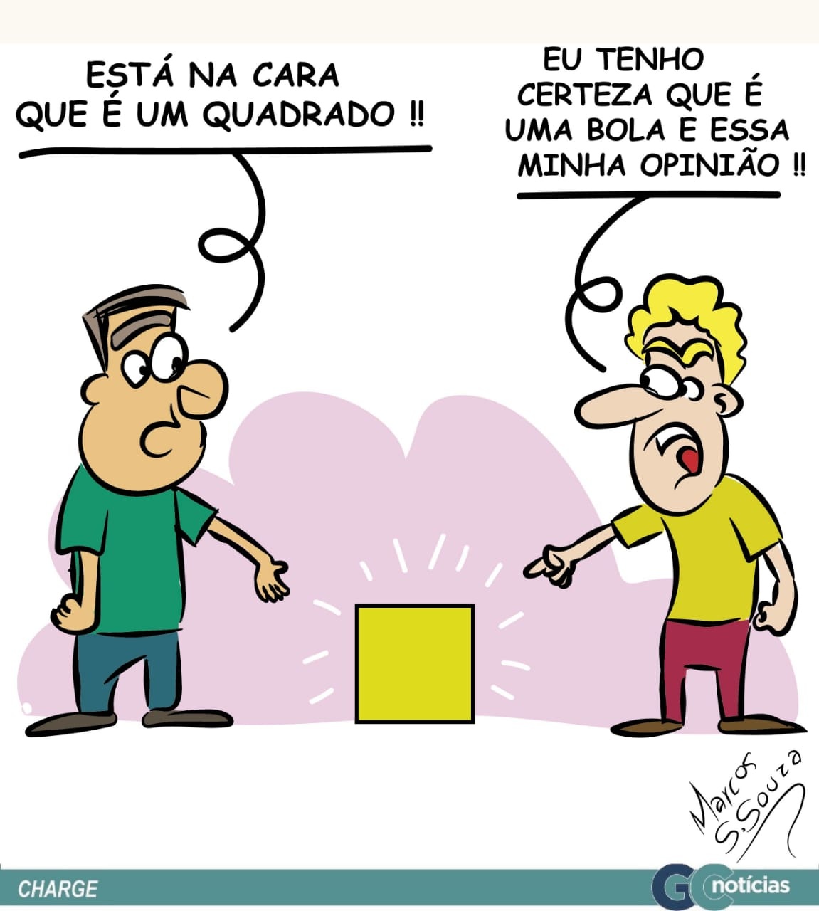 É a MINHA opinião!