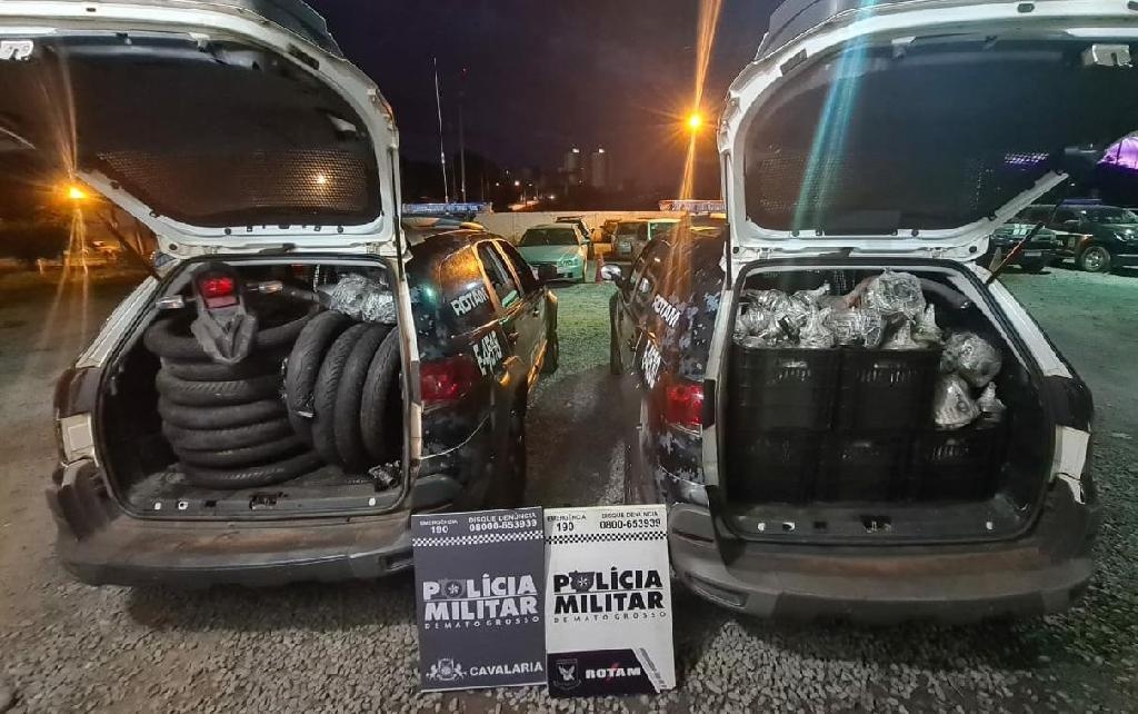PM prende quadrilha com 123 peças de veículos clandestinas