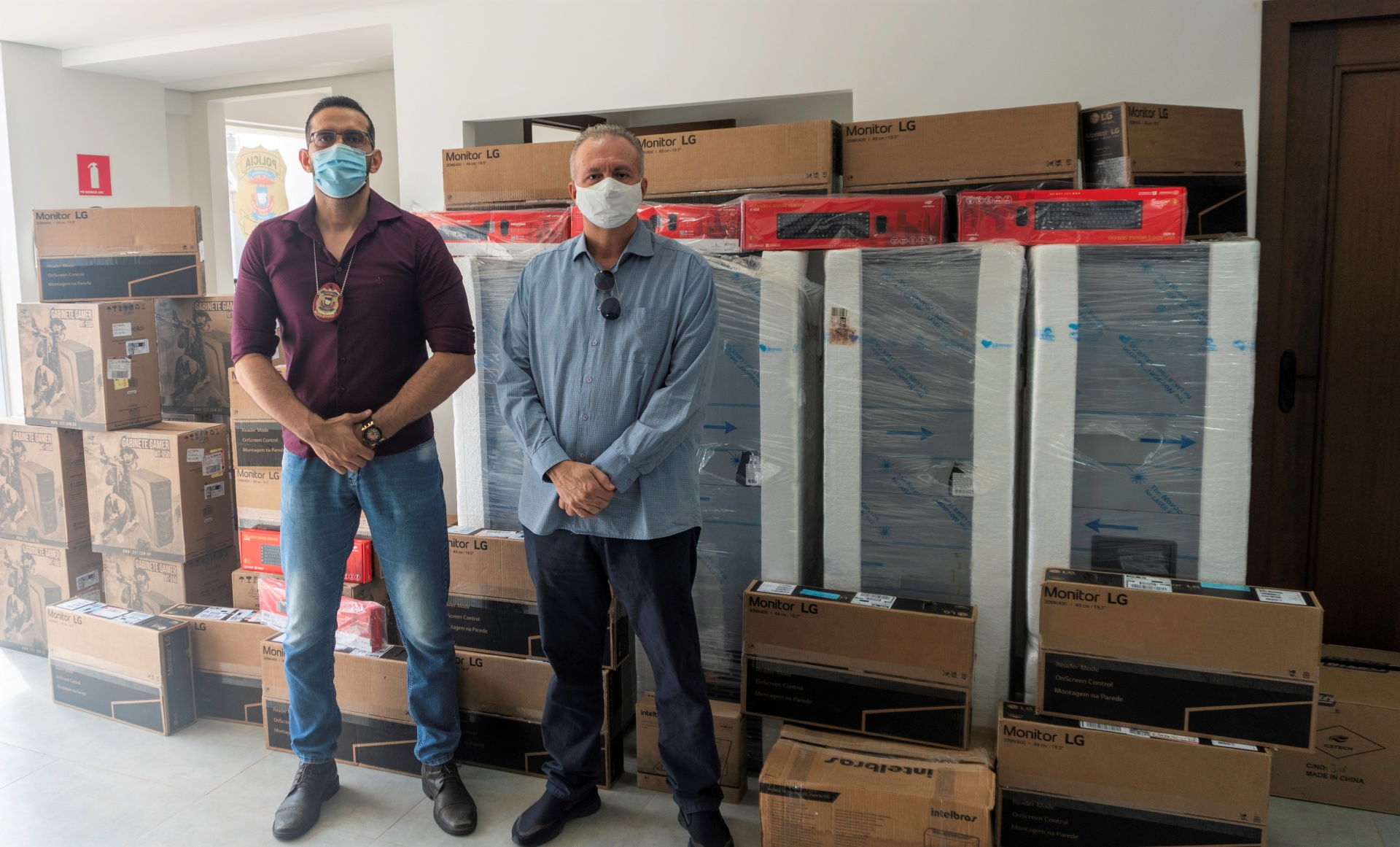Sinop Energia doa equipamentos para Polícia Judiciária Civil