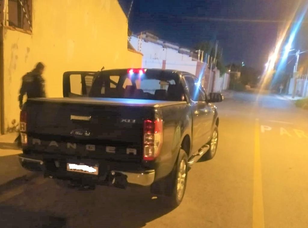 PM recupera Ranger e celulares roubados de residência em Cuiabá