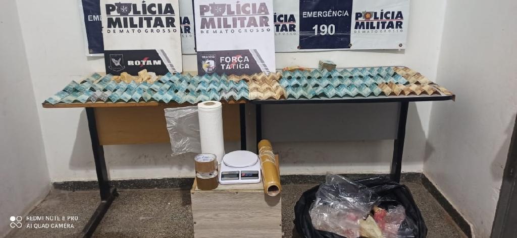 Rotam prende suspeitos que enviaram droga para Minas Gerais