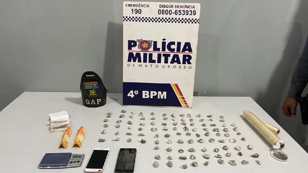 Policiais do GAP flagram dupla com maconha no Parque do Lago