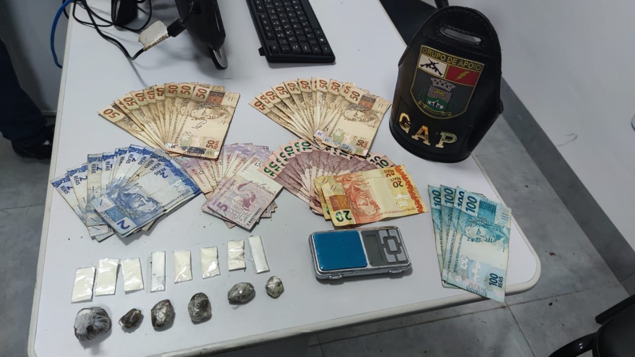 Sinop: Casal é preso por tráfico de drogas no Camping Club