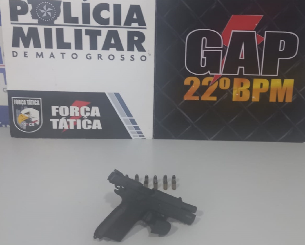 PM convence homem a libertar reféns e se entregar em Peixoto de Azevedo