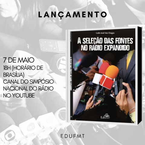 Professor da UFMT lança livro sobre a escolha das fontes no rádio expandido
