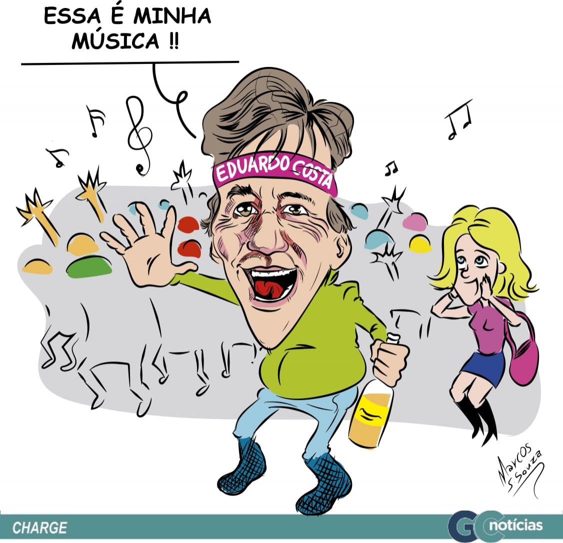 Se empolgou na tietagem