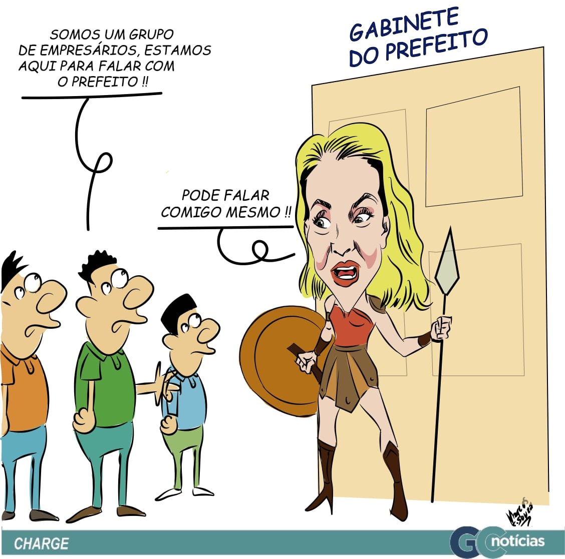 Guardiã dos portões do Paço