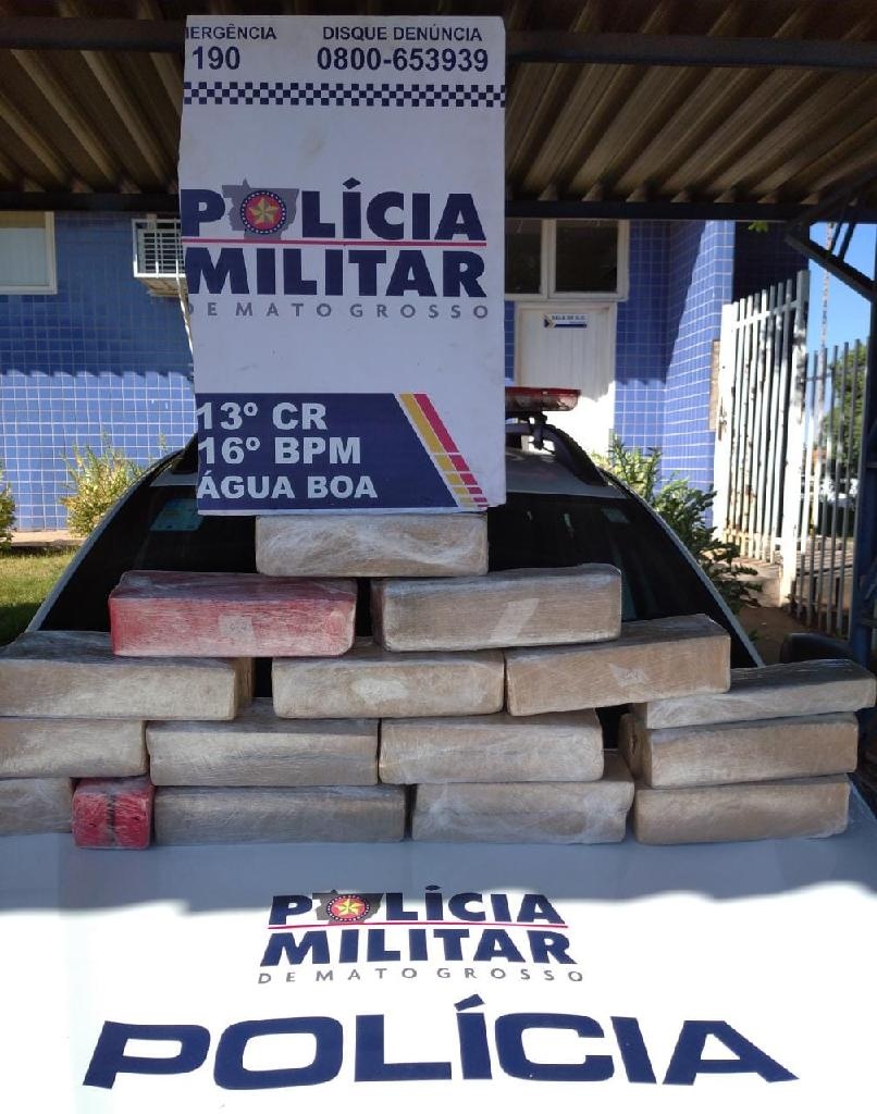 Mulher é presa com 31 tabletes de maconha em terminal rodoviário