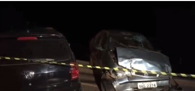 Colisão entre três carros deixa feridos em Sinop