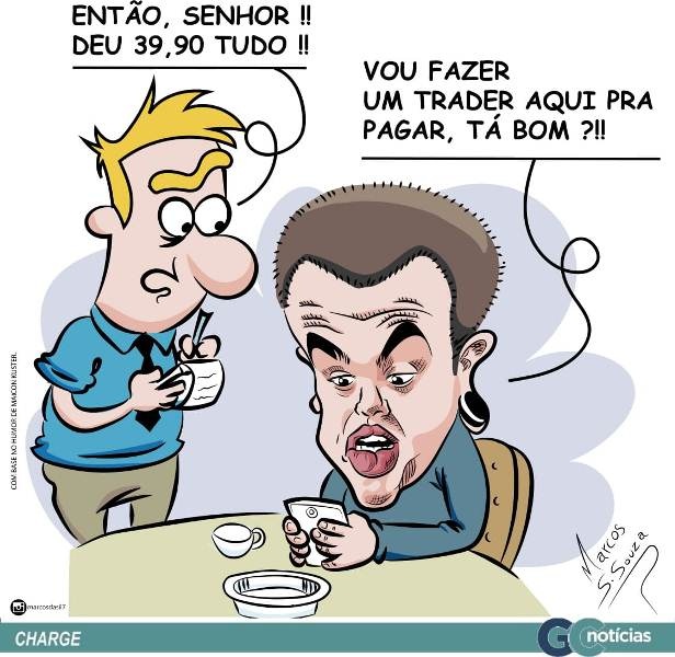 Querido, esqueci a bolsa