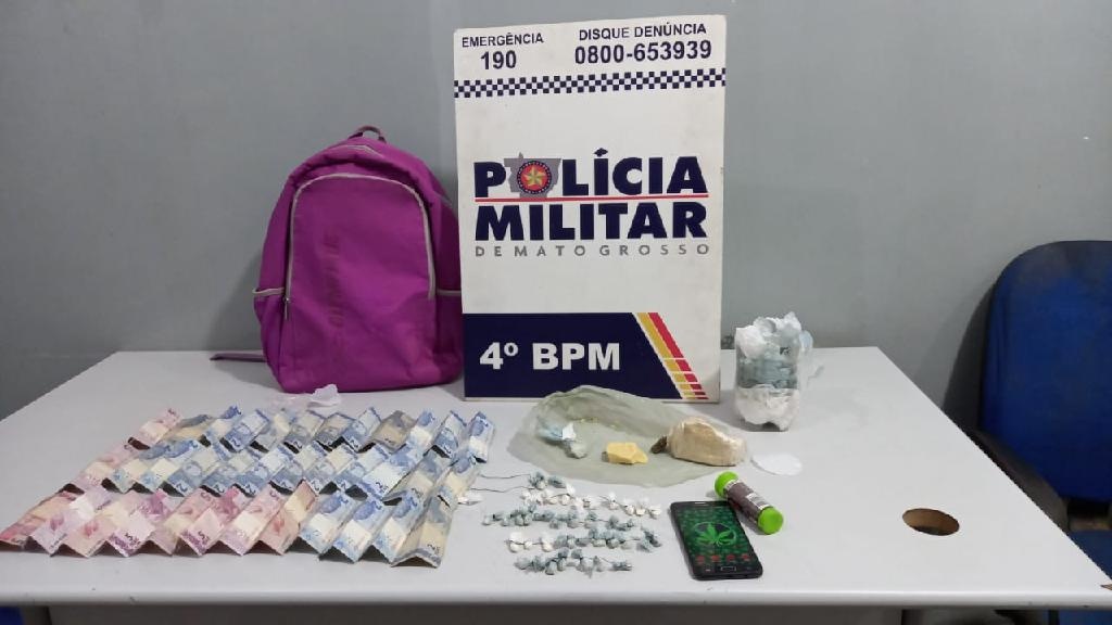 Jovem é pego com droga durante abordagem em Várzea Grande