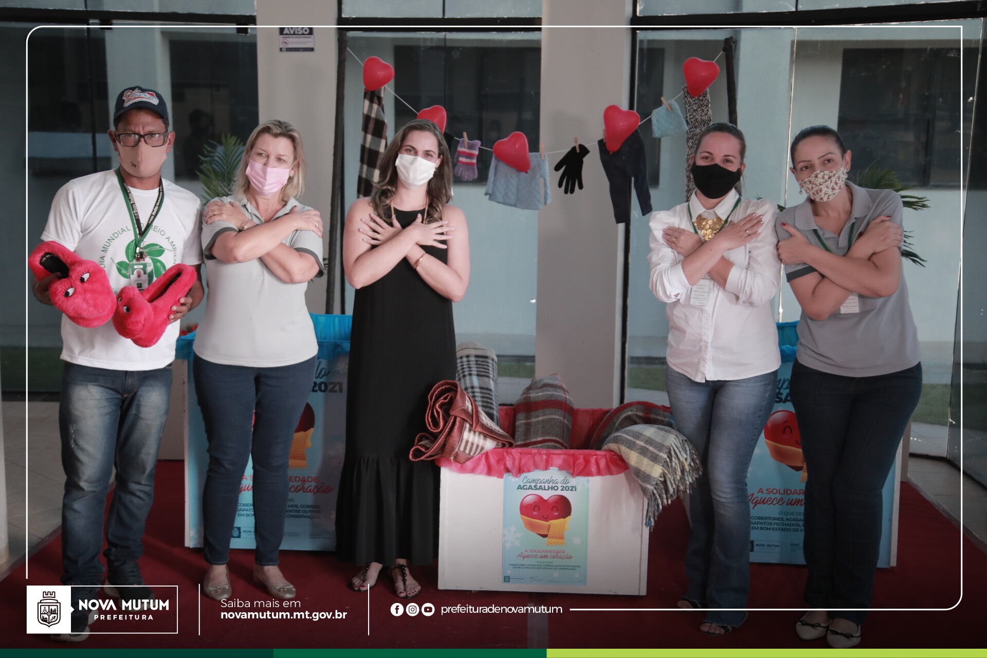 Campanha do Agasalho ajudará famílias mutuenses