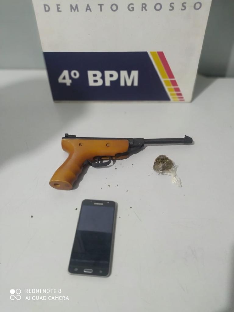 Em abordagem, suspeito confirma roubo a posto de combustível