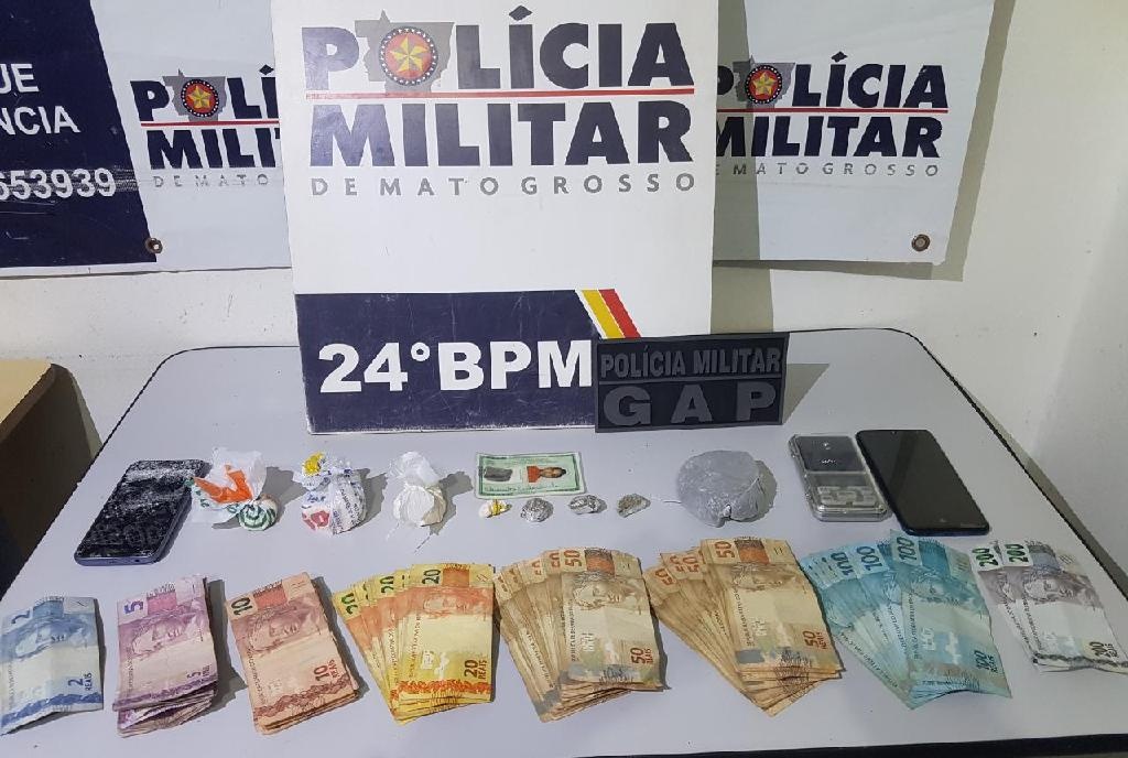 Homem é preso pelo GAP com droga e mais de R$ 5 mil em dinheiro