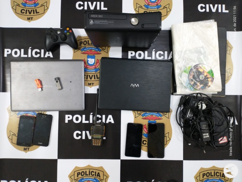 Alvo de operação contra pedofilia é preso em flagrante após análise de equipamentos apreendidos