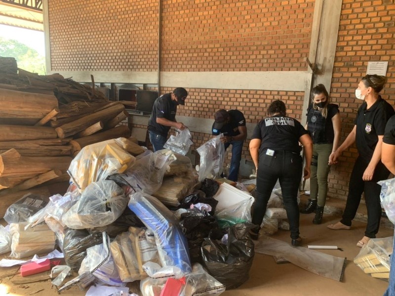 Polícia Civil incinera uma tonelada de entorpecentes apreendidos em seis meses
