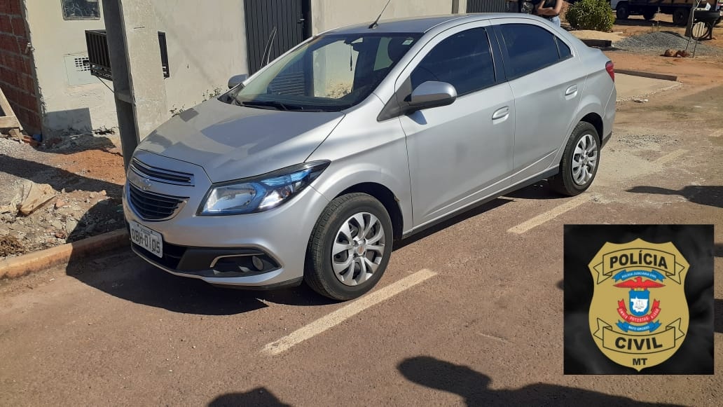 Carro roubado na Capital é recuperado em Sinop