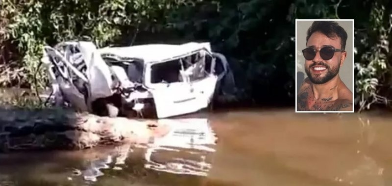 Corpo de jovem arremessado em acidente é achado dentro de córrego na BR-174