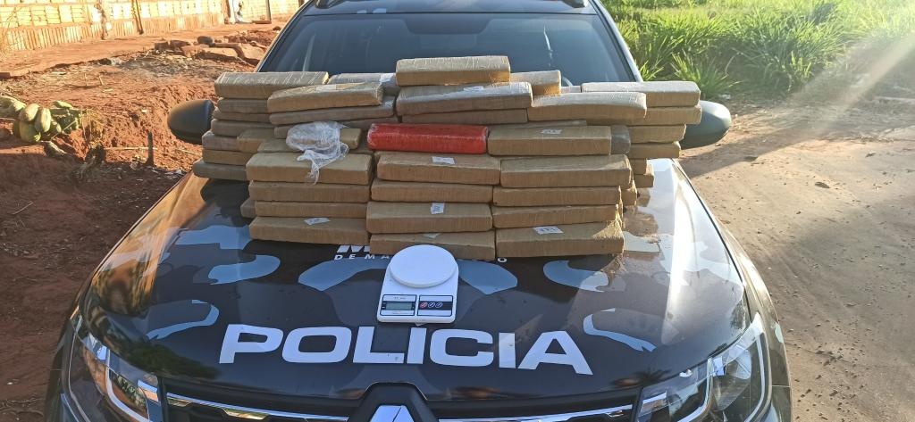 Força Tática encontra 72 tabletes de maconha dentro de geladeira