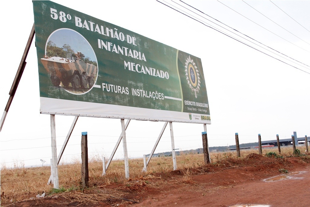 Exército cede parte da área para Batalhão em troca de casa do Jd. Maringá