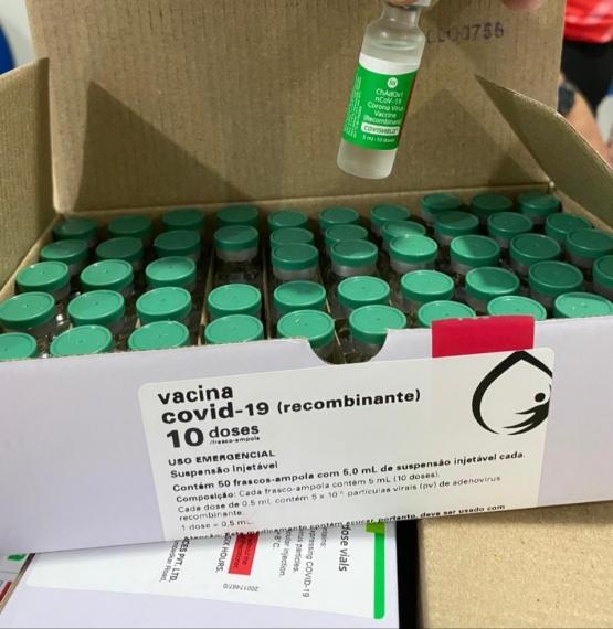 Mato Grosso recebe 113 mil doses de vacina contra a Covid-19 nesta quinta-feira (24)