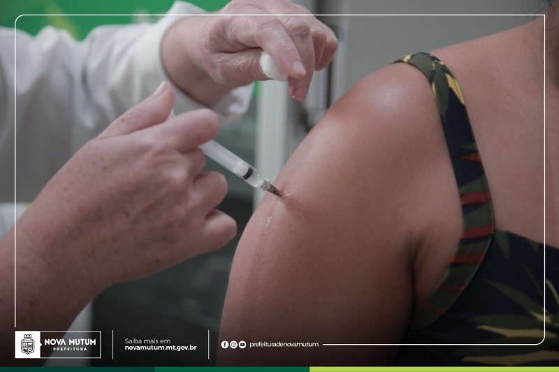 Nova Mutum vai imunizar mais de 1.600 pessoas contra o COVID-19