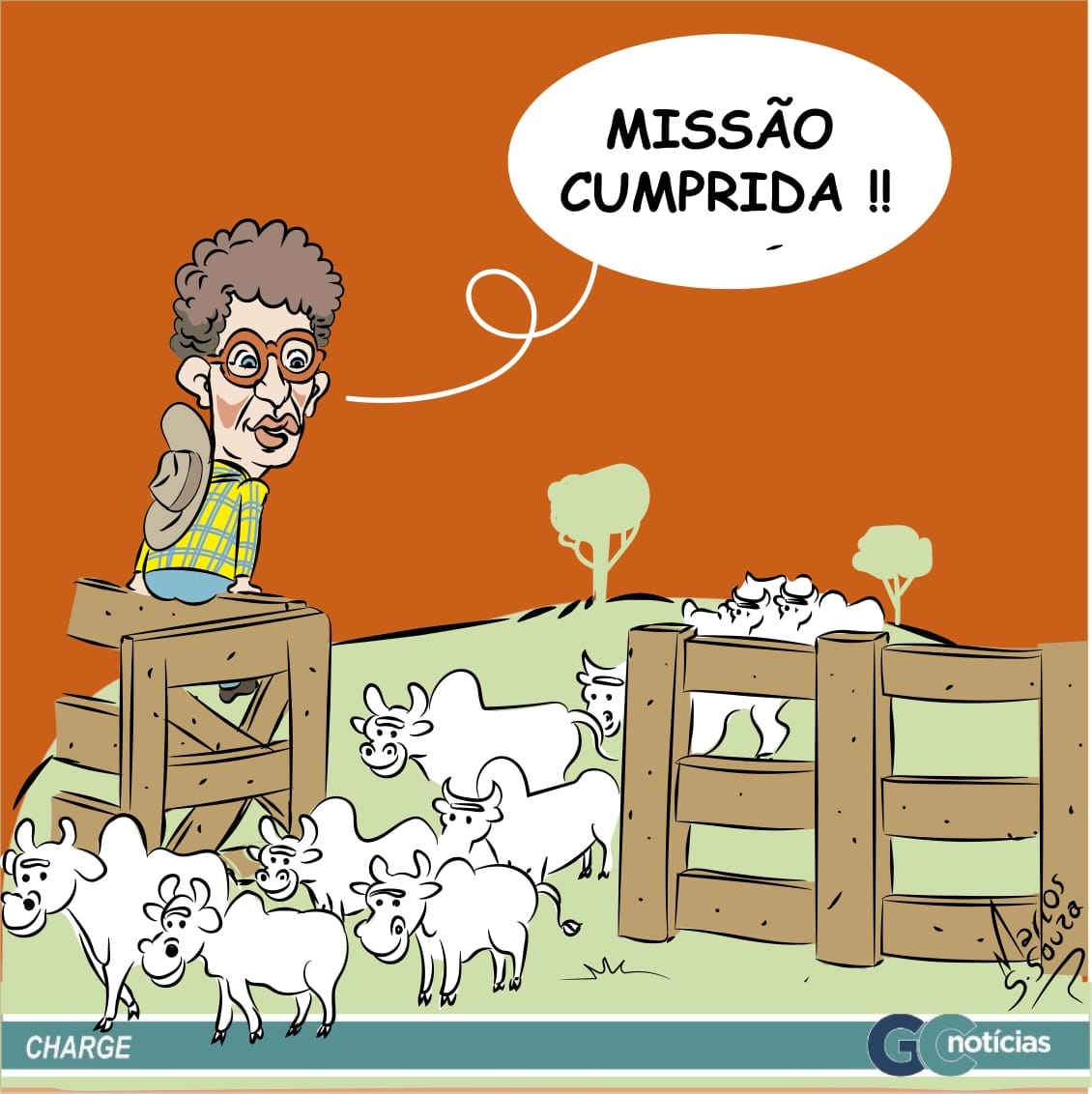 E a boiada passou