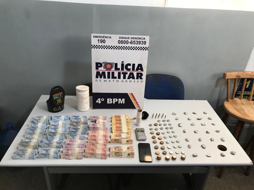 Denúncia auxilia na prisão de casal por tráfico de droga