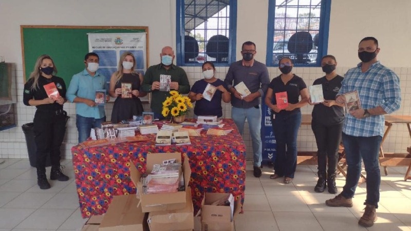 Unidades penais recebem obras literárias para projetos de remição de pena