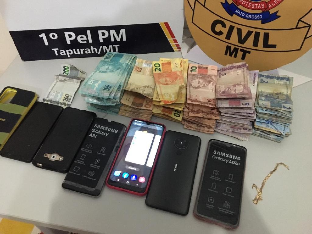 Policiais recuperam R$ 19 mil roubados de Casa Lotérica no interior