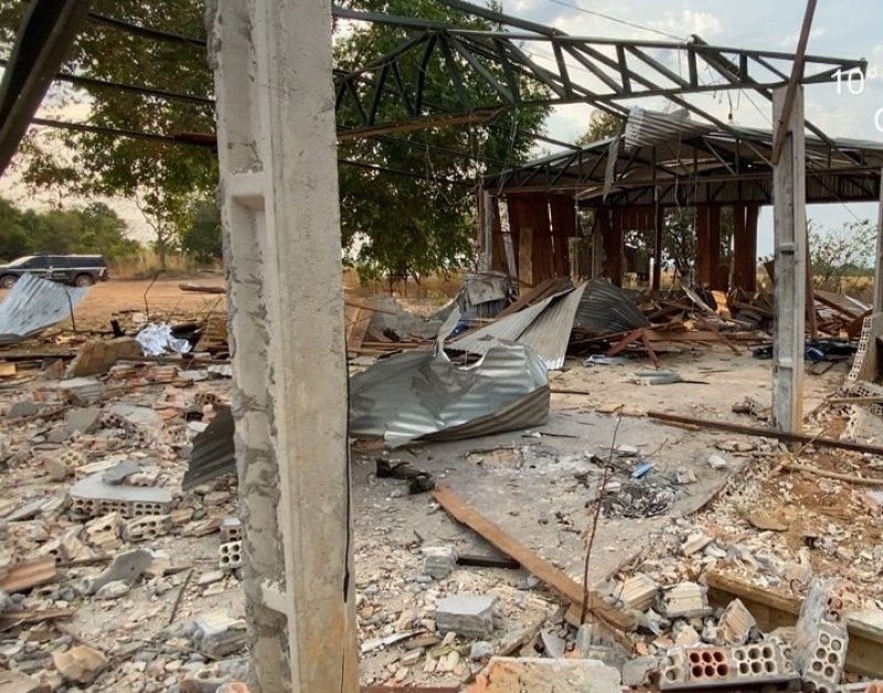 Investigação da Polícia Civil apura que explosivos estavam clandestinamente em garimpo