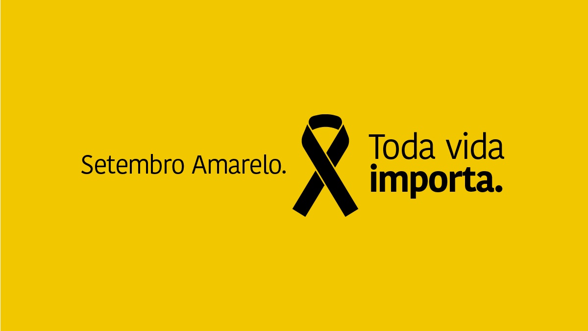 Setembro Amarelo alerta para a conscientização e prevenção ao suicídio