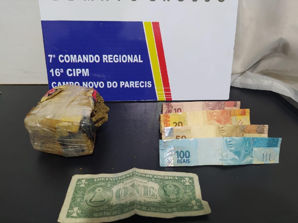Polícia Militar prende copiloto de avião que caiu com cocaína