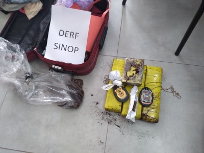 Esposa aceita transportar droga para pagar dívida do marido e acaba presa pela DERF em Sinop
