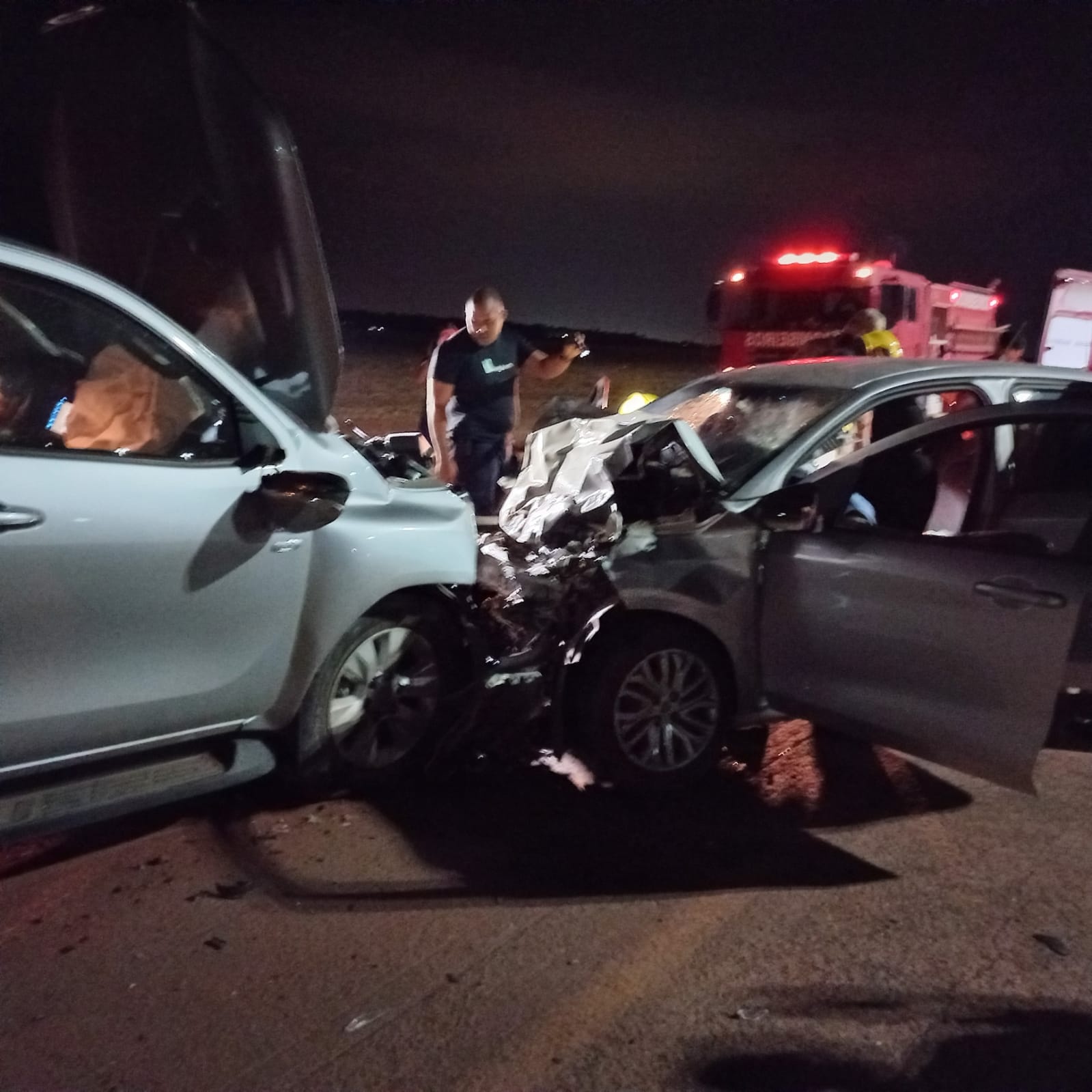 Condutor do Fiat Cronos morre e três pessoas ficam gravemente feridas em acidente na MT423